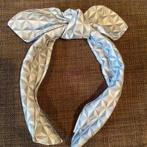 Disney Spaceship Earth Knot Headband